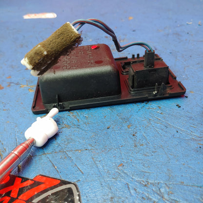 Center Console Switch Panel W Security Light  RX7 FC FC3S 86 - 91 Mazda S9B44/7