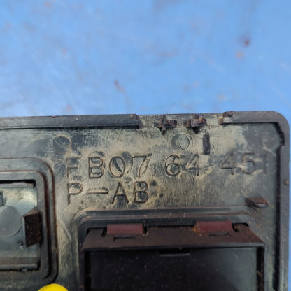 Center Console Switch Panel  RX7 FC FC3S 86 - 91 Mazda S9B44/9