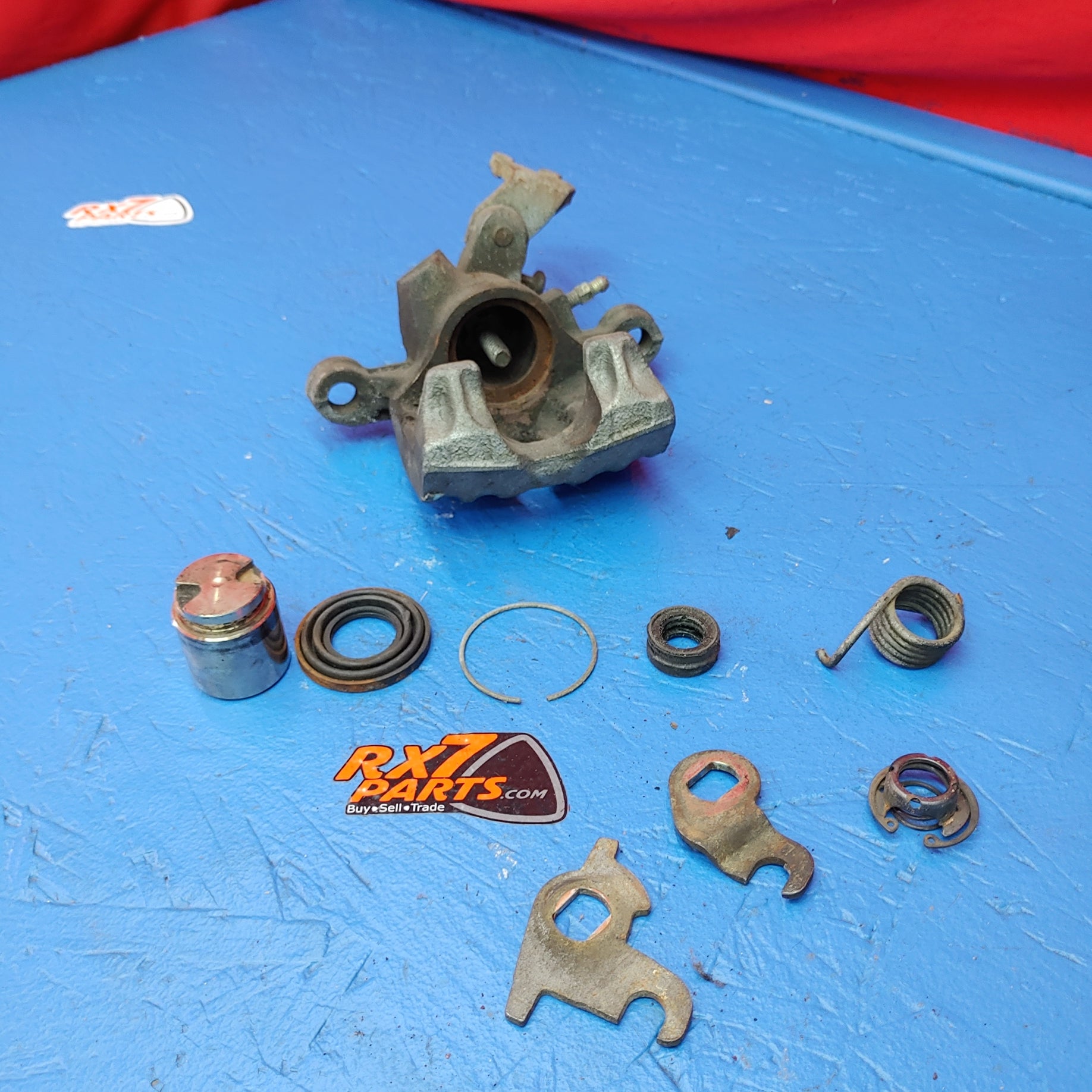 Brake Caliper Lh Rear (Incomplete)  RX7 FD FD3S 93 - 02 Mazda SH1B21/17 - RX7Parts