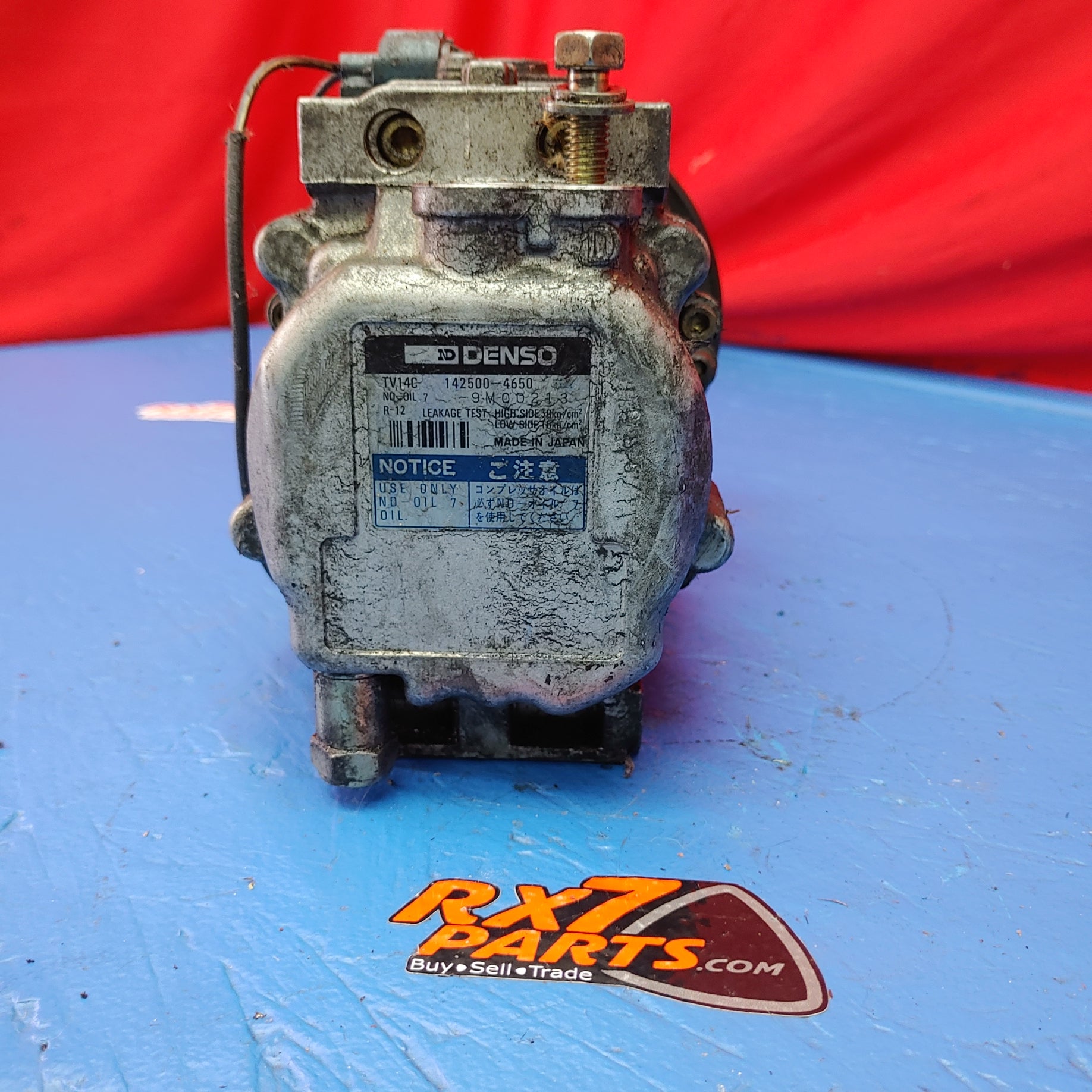 Denso Air Condition Compressor 142500-4650  RX7 FD FD3S 93 - 02 Mazda SH1B29/1 - RX7Parts