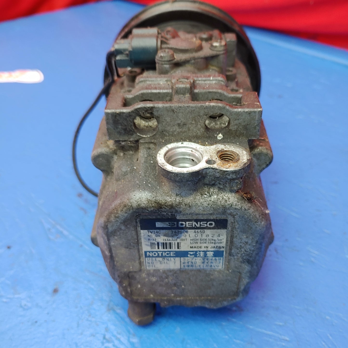 Denso Air Condition Compressor 142500-4650  RX7 FD FD3S 93 - 02 Mazda SH1B29/2 - RX7Parts