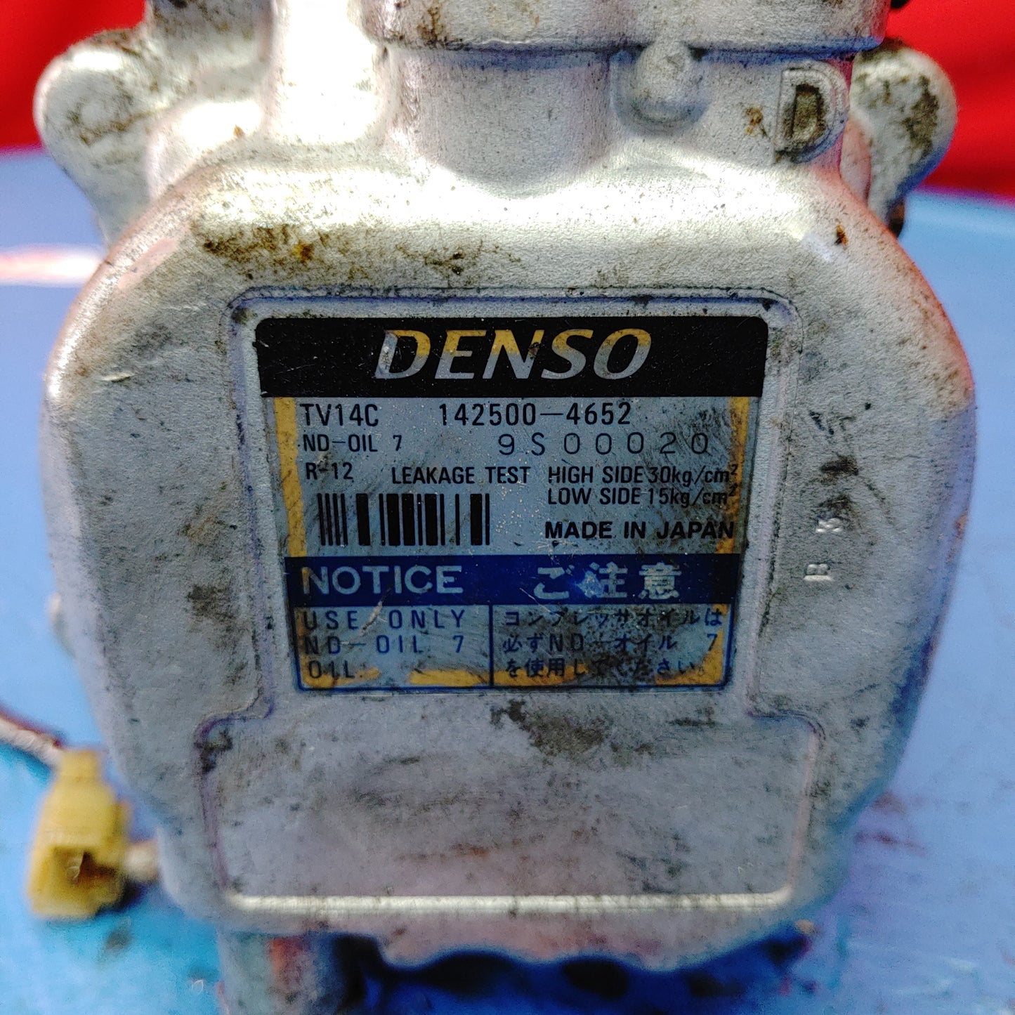 Denso Air Condition Compressor 142500-4652 RX7 FD FD3S 93 - 02 Mazda SH1B29/3 - RX7Parts