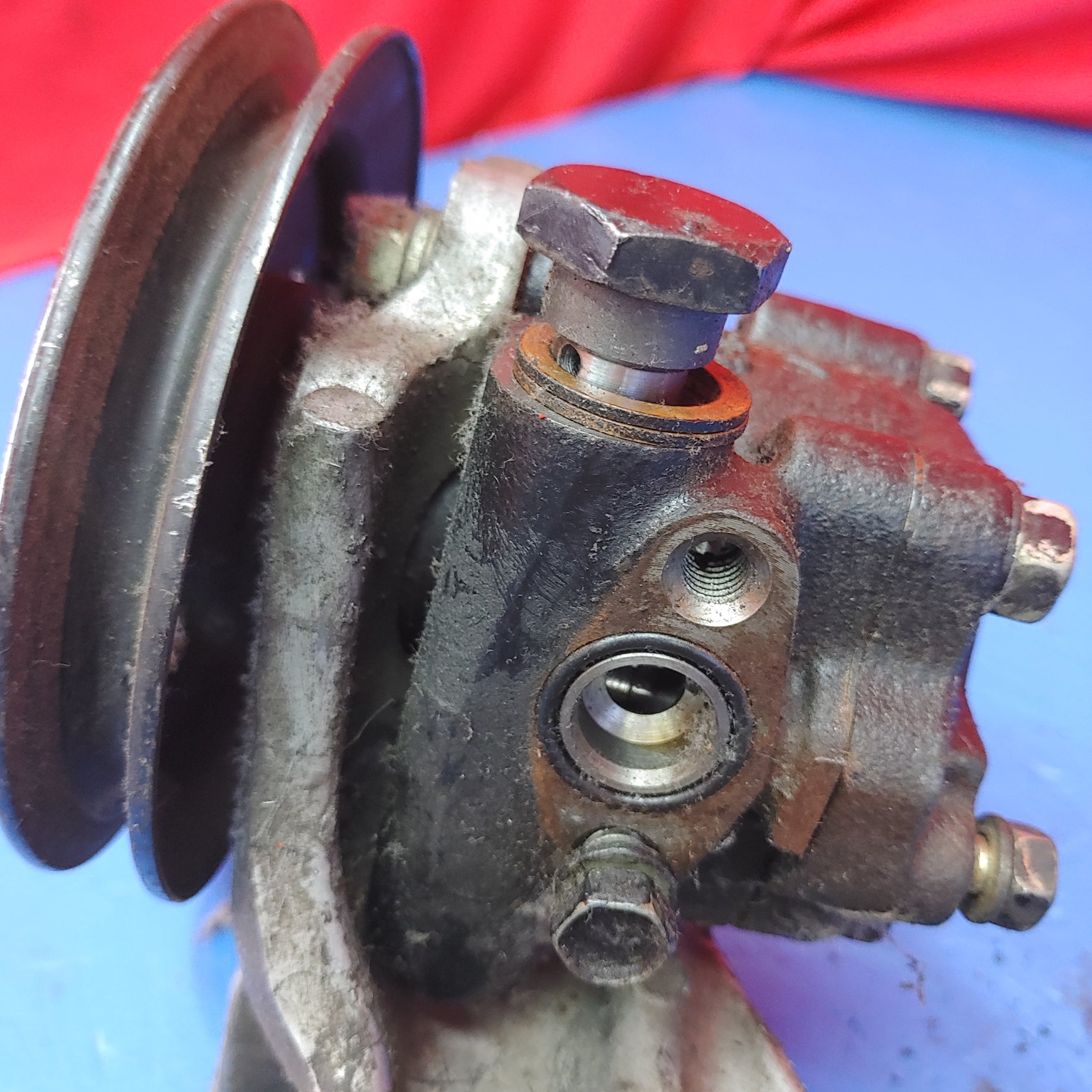 Power Steering And A/C Bracket  RX7 FC FC3S 86 - 91 Mazda SH1B31/1 - RX7Parts