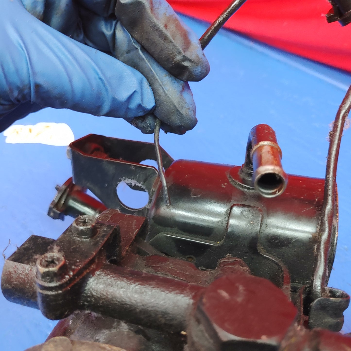 Ac Ps Power Steering Bracket With Adjuster Pulley  RX7 FC FC3S 86 - 91 Mazda SH1B31/2 - RX7Parts