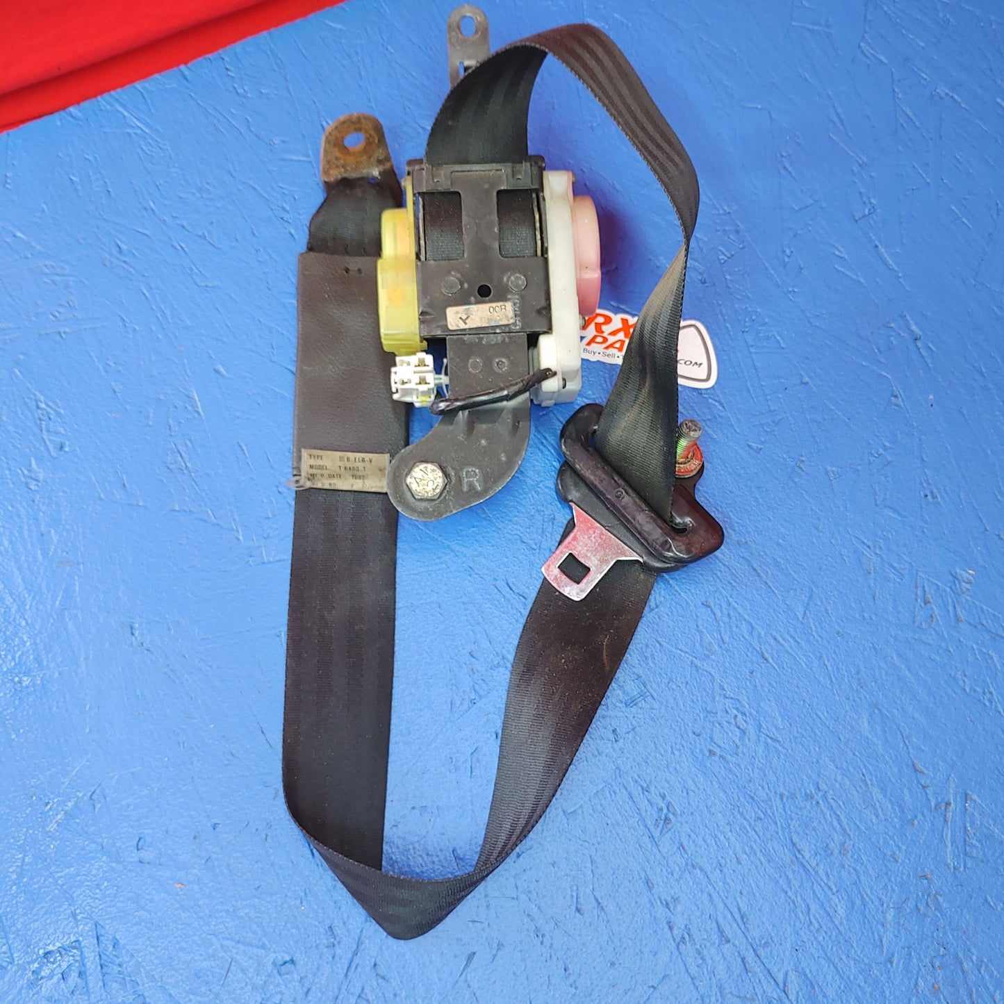 Front Seat Belt Set (Black) SH2B11/15 RX7 FD FD3S 93 - 02 Mazda - RX7Parts