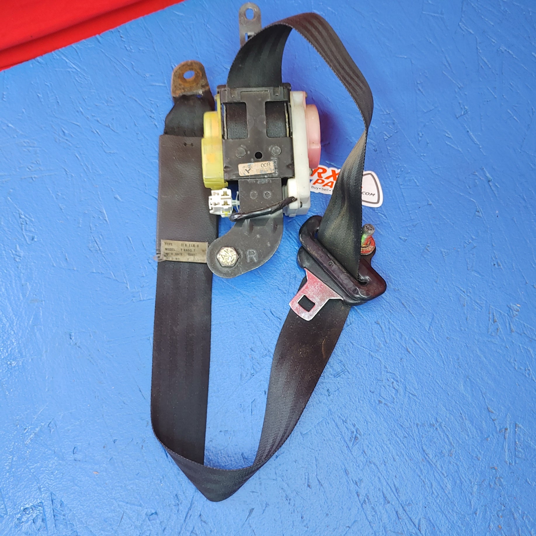 Front Seat Belt Set (Black) SH2B11/15 RX7 FD FD3S 93 - 02 Mazda - RX7Parts
