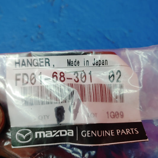 1x Mazda Genuine Hanger Strap Crip Privacy Shelf Bose X4 Fd01-68-301B02 Fd01-68-30102 SH2B11/5 RX7 FD FD3S 93 - 02 Mazda