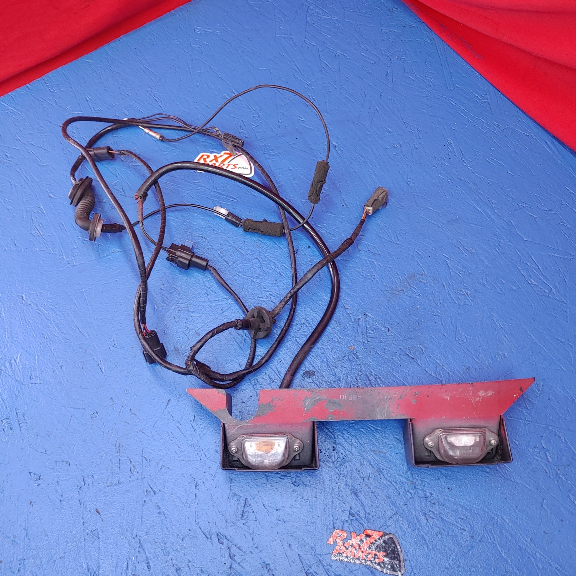 License Plate Tag Light Assembly SH2B18/9 RX7 FD FD3S 93 - 02 Mazda ...