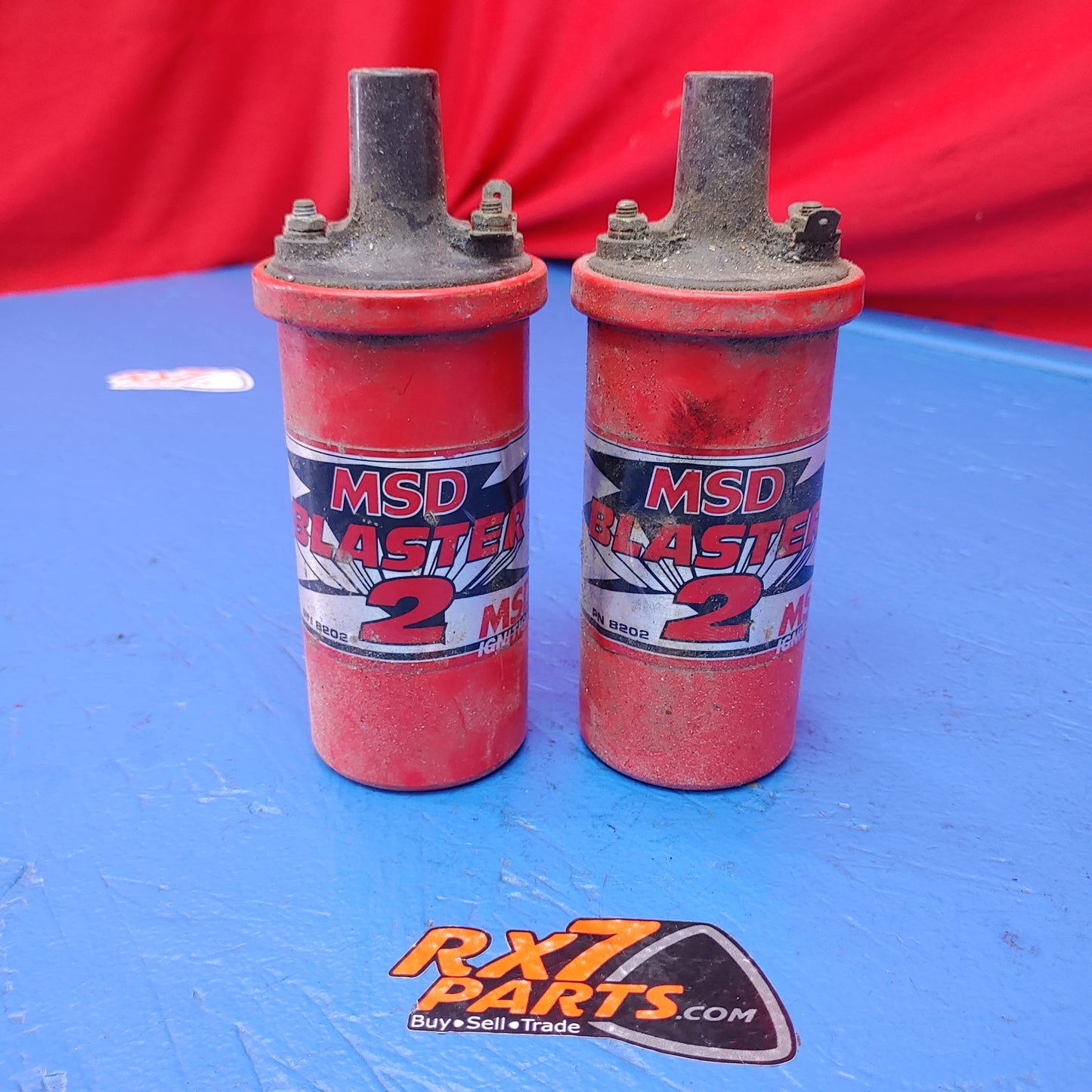 Msd Blaster PAIR 2 Ignition Coils 8202      SH2B3/2 - RX7Parts
