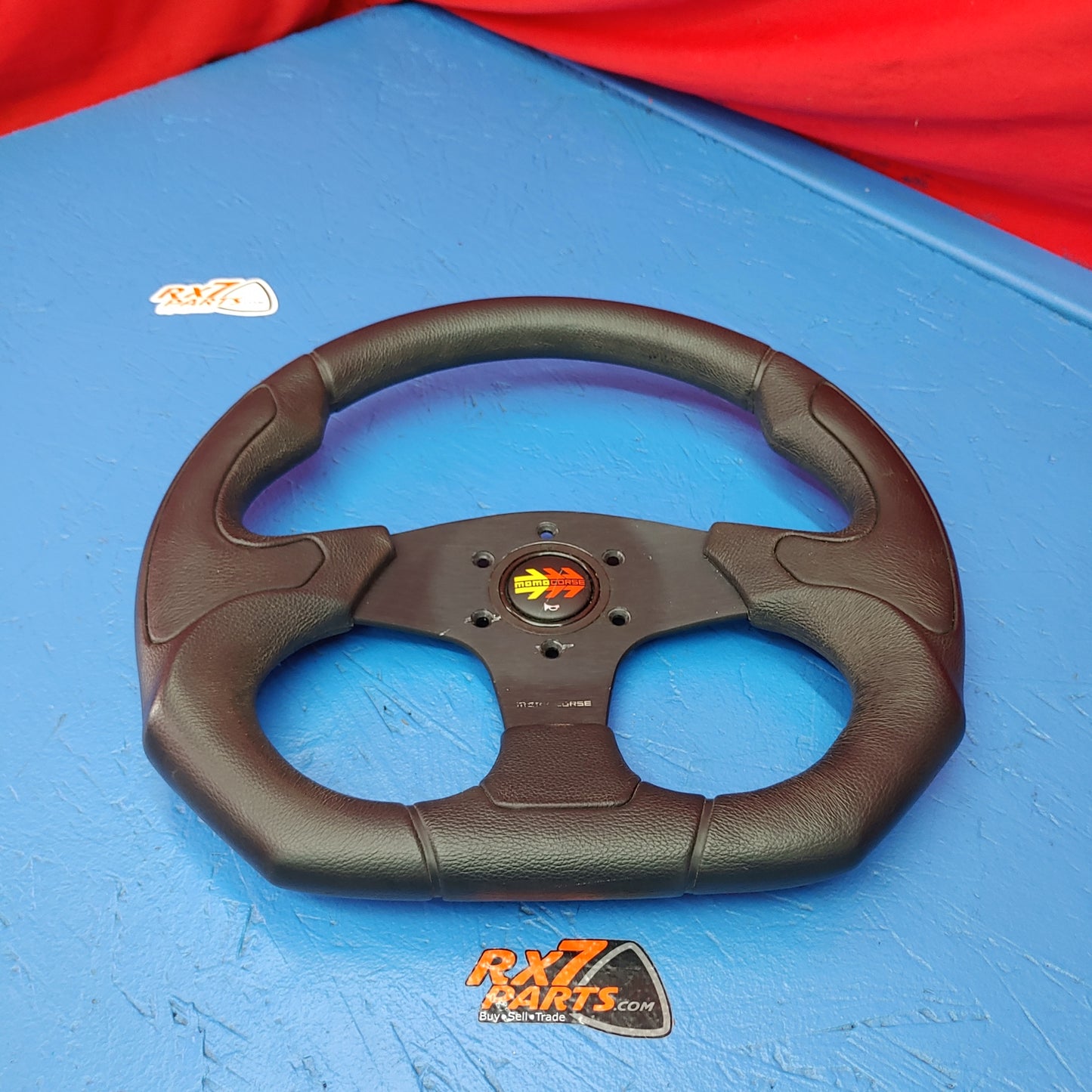 Momo Corse D Shape Steering Wheel      SH2B6/4 - RX7Parts