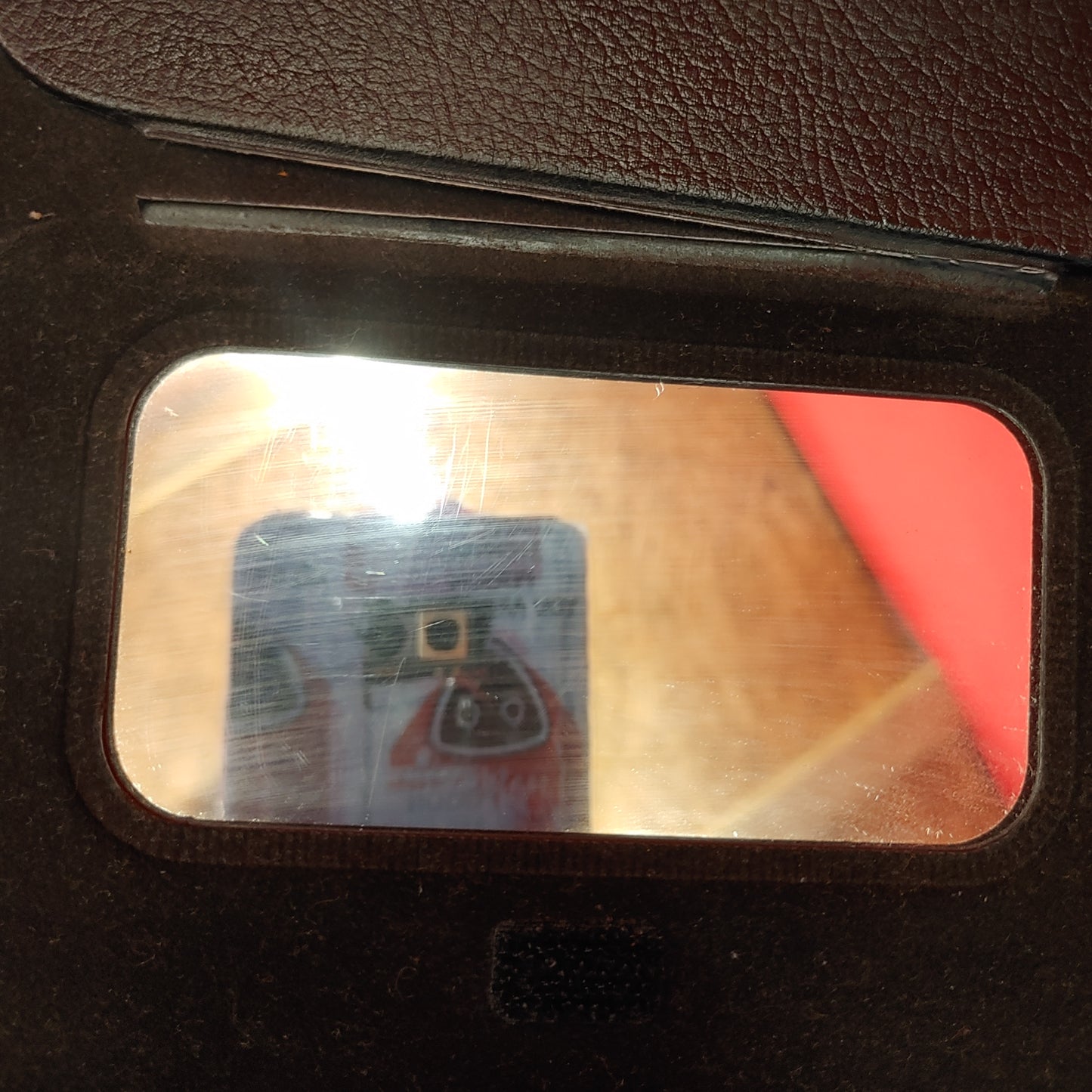 Right Sun Visor W Mirror  RX7 FD FD3S 93 - 95 Mazda SH2B6/6 - RX7Parts