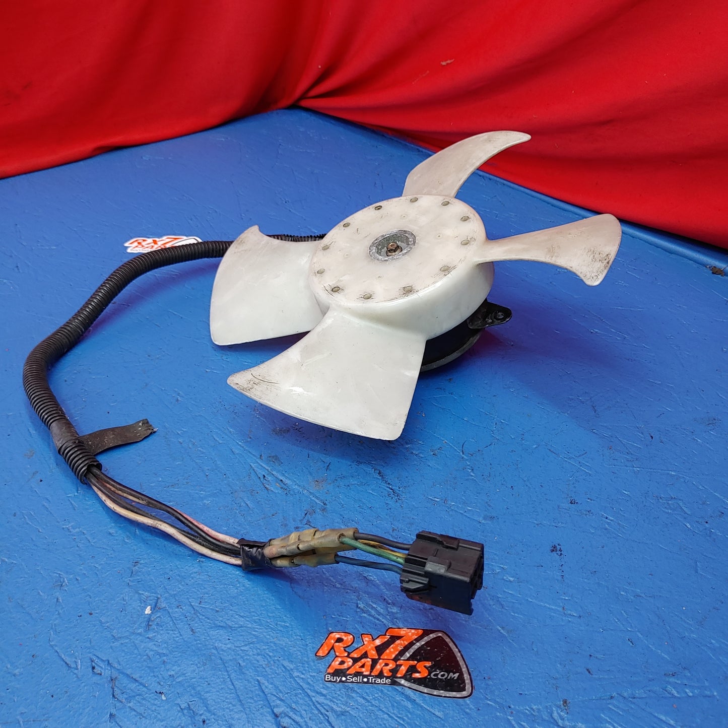 4 Blade Electric Radiator Fan SH3B13/5 RX7 FD FD3S 93 - 02 Mazda - RX7Parts