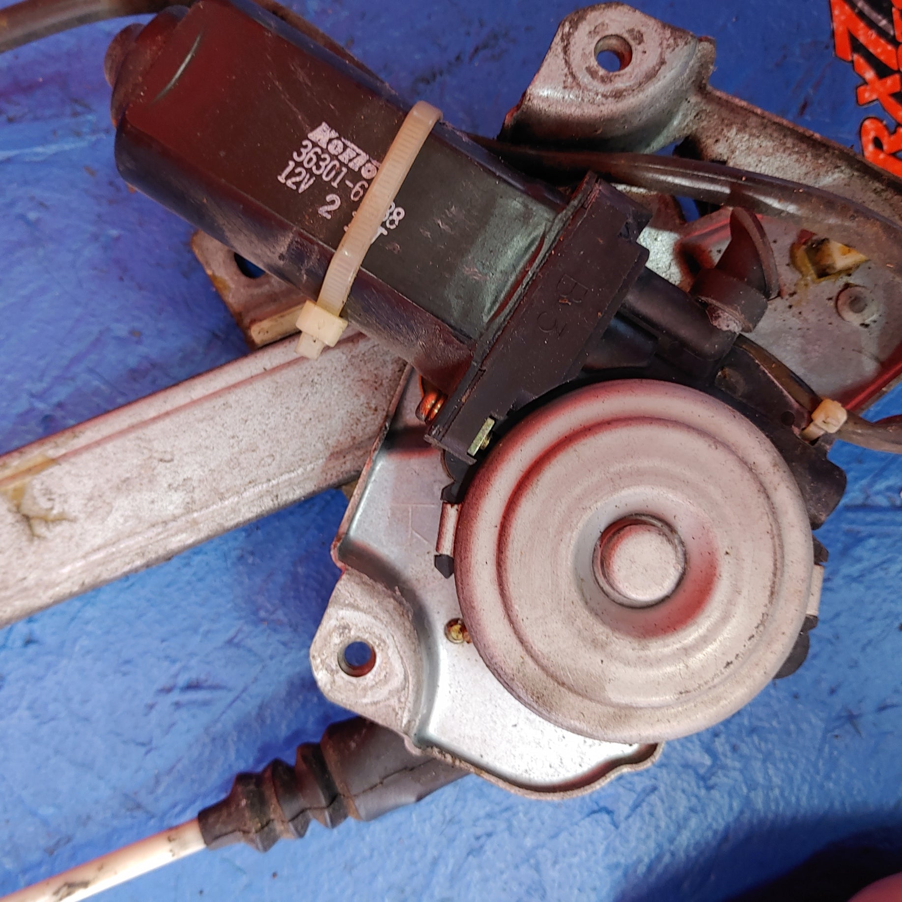 Lh Window Motor / Regulator Unit SH3B16/6 RX7 FD FD3S 93 - 02 Mazda - RX7Parts
