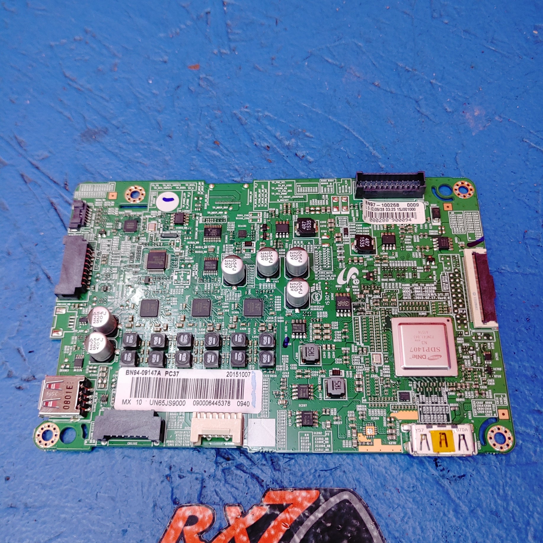 Samsung Un65Js9000 Un65Js9000Fxza Main Board Bn94-09147A Bn97-10026B SH3B24/13 - RX7Parts