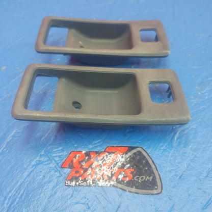 LHD, RHD Inner Door Handle Trims Pair Set  RX7 FC FC3S 86 - 91 Mazda SH3B3/6