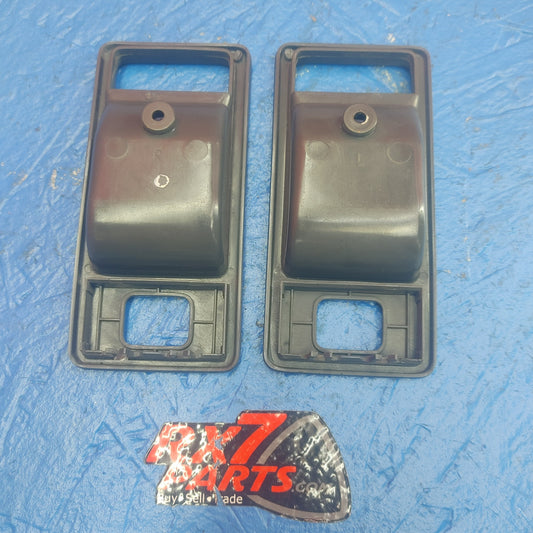 LHD, RHD Inner Door Handle Trims Pair Set  RX7 FC FC3S 86 - 91 Mazda SH3B3/6