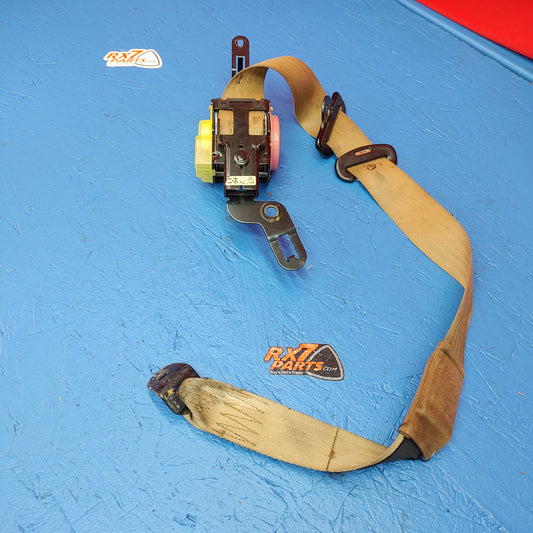 Oem Left Side Tan Seat Belt SH3B8/3 RX7 FD FD3S 93 - 95 Mazda - RX7Parts