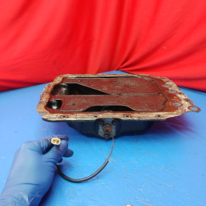 Dented Used Oem Oil Pan W Sensor SH4B10/8 RX7 FD FD3S 93 - 02 Mazda
