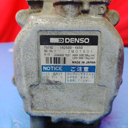 Denso Air Condition Compressor 142500-4650 SH4B19/3 RX7 FD FD3S 93 - 02 Mazda