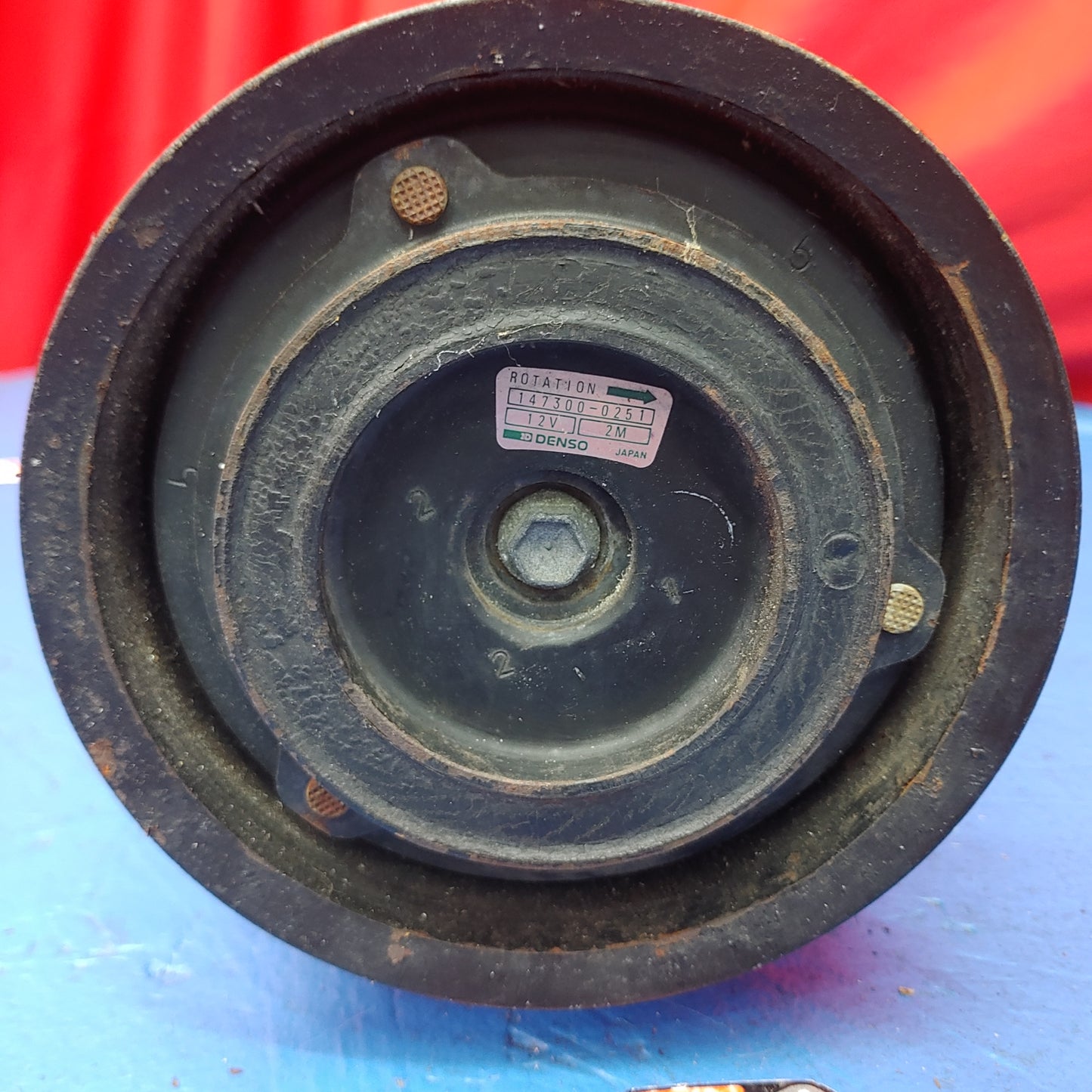 Denso Air Condition Compressor 142500-4650 SH4B19/3 RX7 FD FD3S 93 - 02 Mazda