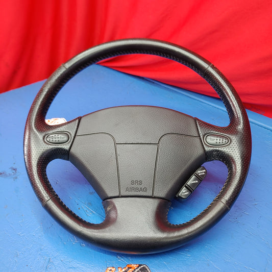 Oem Steering Wheel With Cruise Control Switch SH4B20/2 RX7 FD FD3S 93 - 02 Mazda - RX7Parts