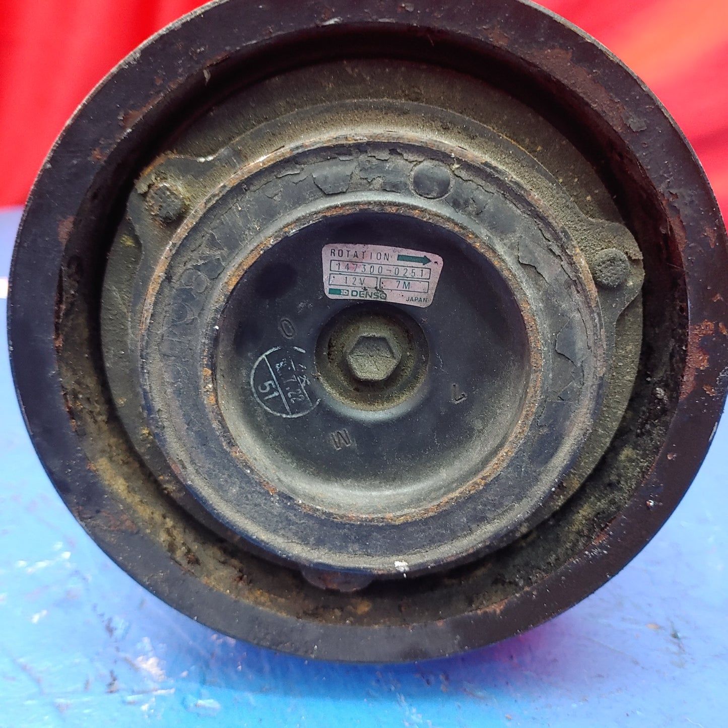Denso Air Condition Compressor 142500-4650 SH4B8/11 RX7 FD FD3S 93 - 02 Mazda