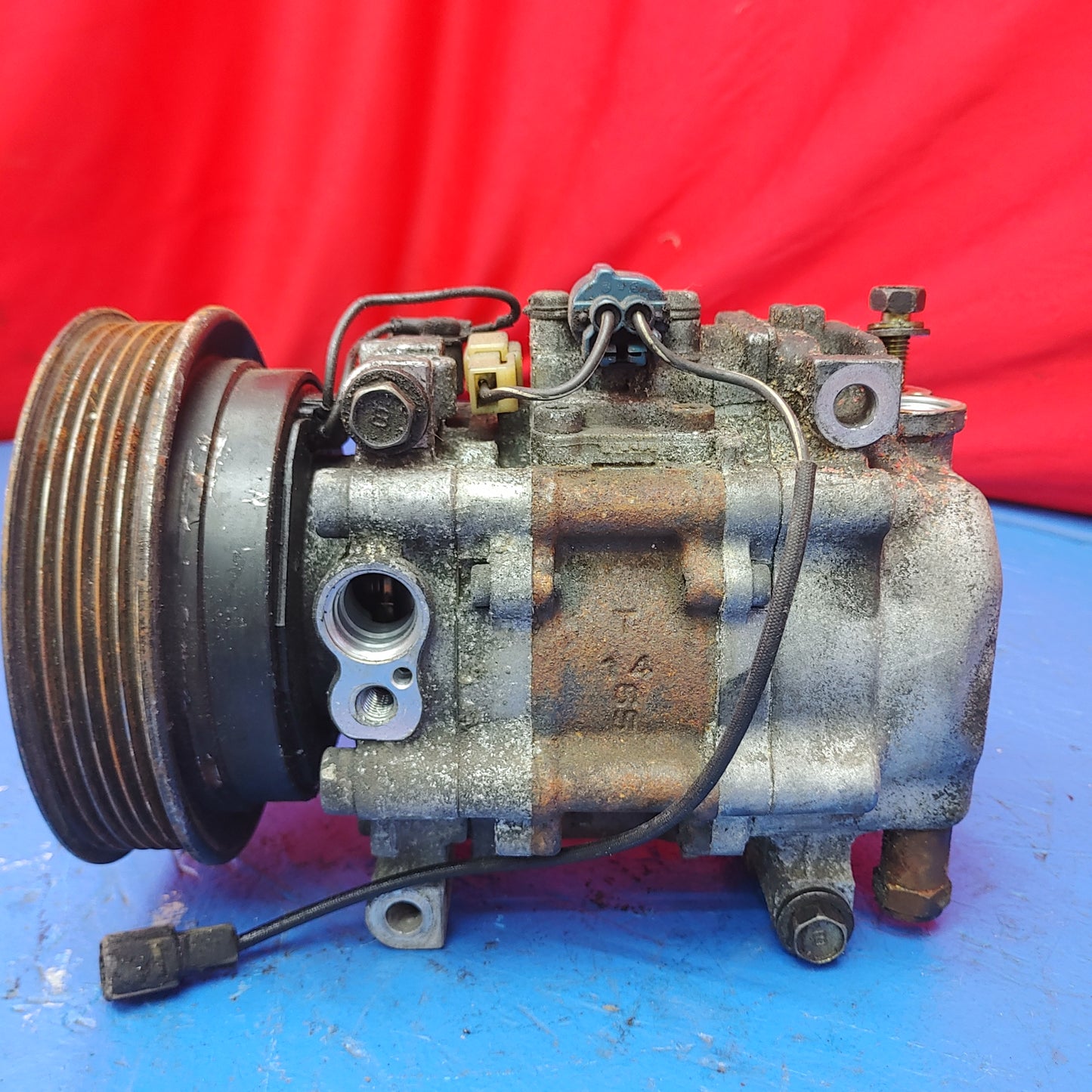 Denso Air Condition Compressor 142500-4650 SH4B8/11 RX7 FD FD3S 93 - 02 Mazda