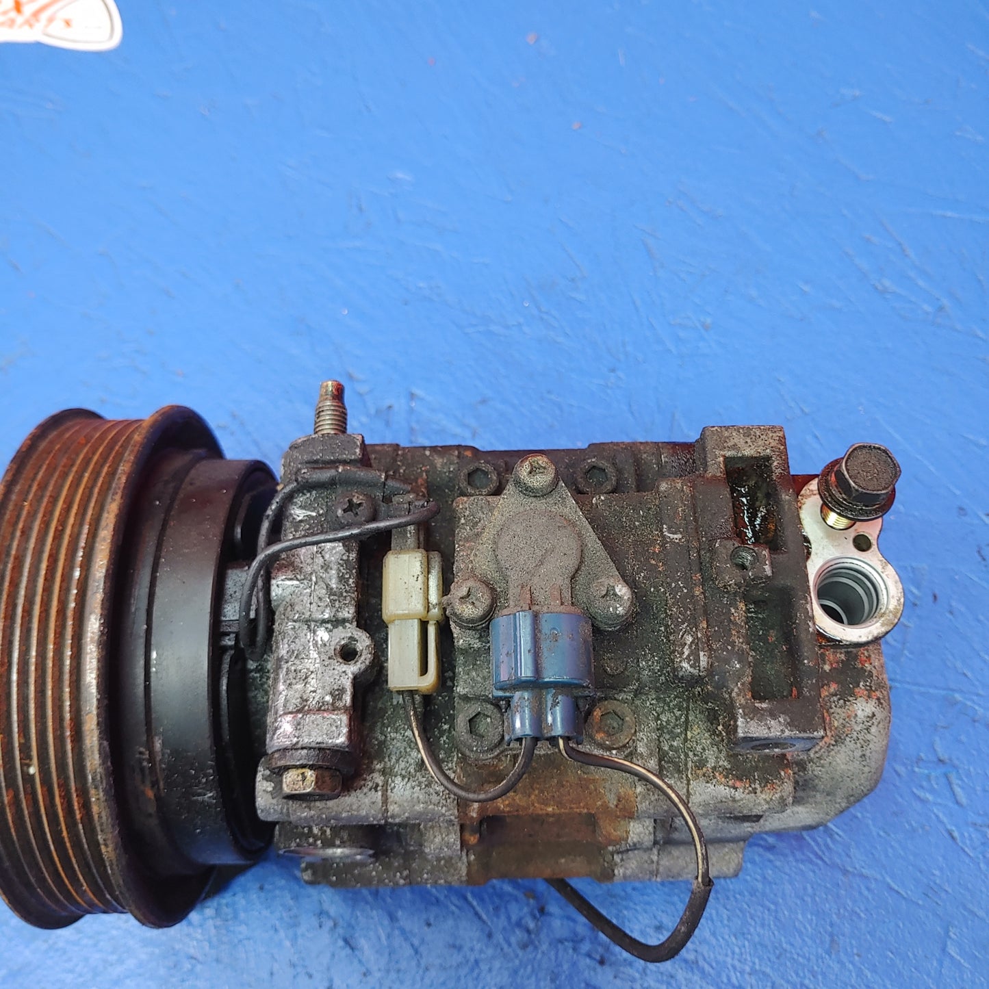 Denso Air Condition Compressor 142500-4650 SH4B8/11 RX7 FD FD3S 93 - 02 Mazda