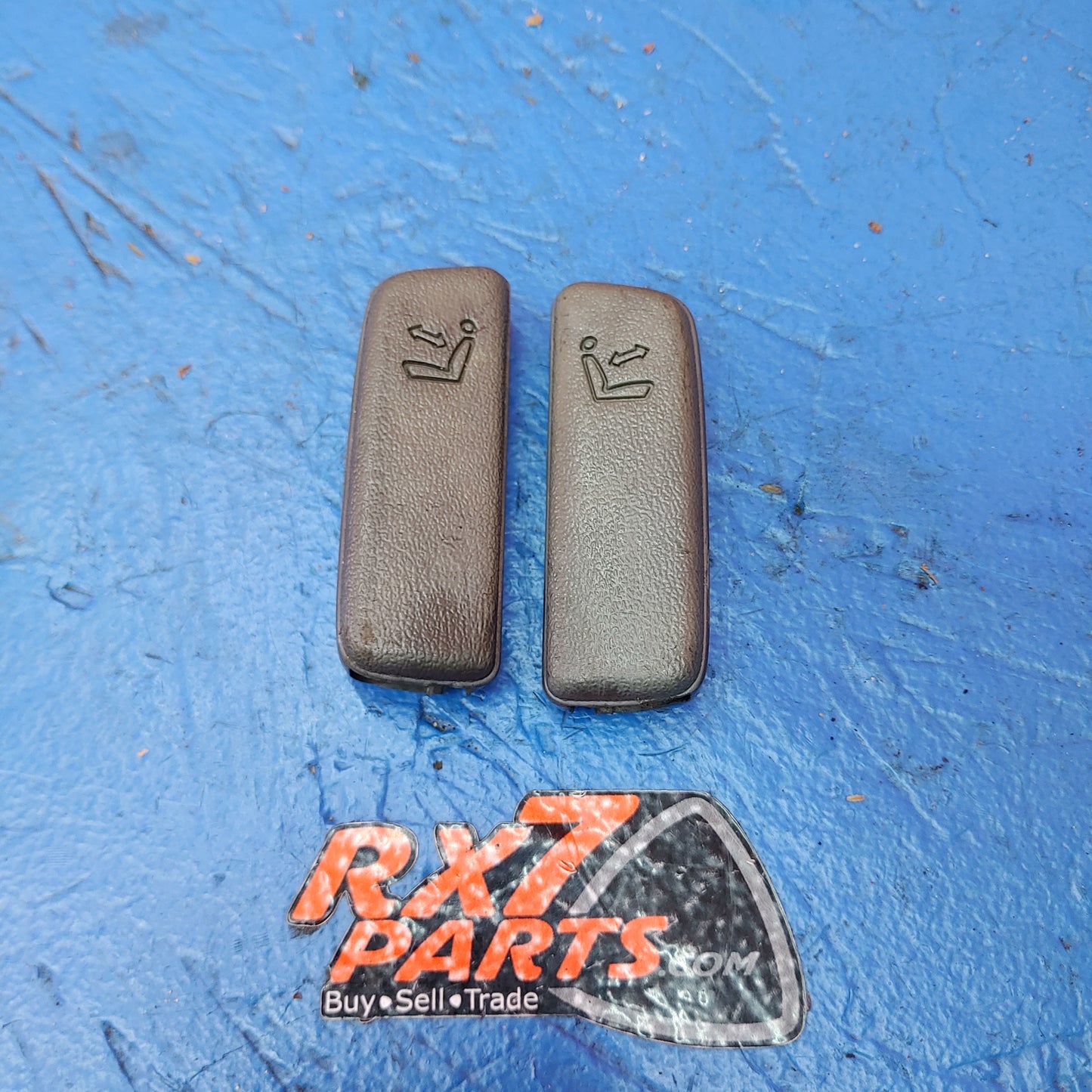 Gray/Grey Seat Adjustment Handle Set SH4B8/7 RX7 FC FC3S 86 - 91 Mazda - RX7Parts