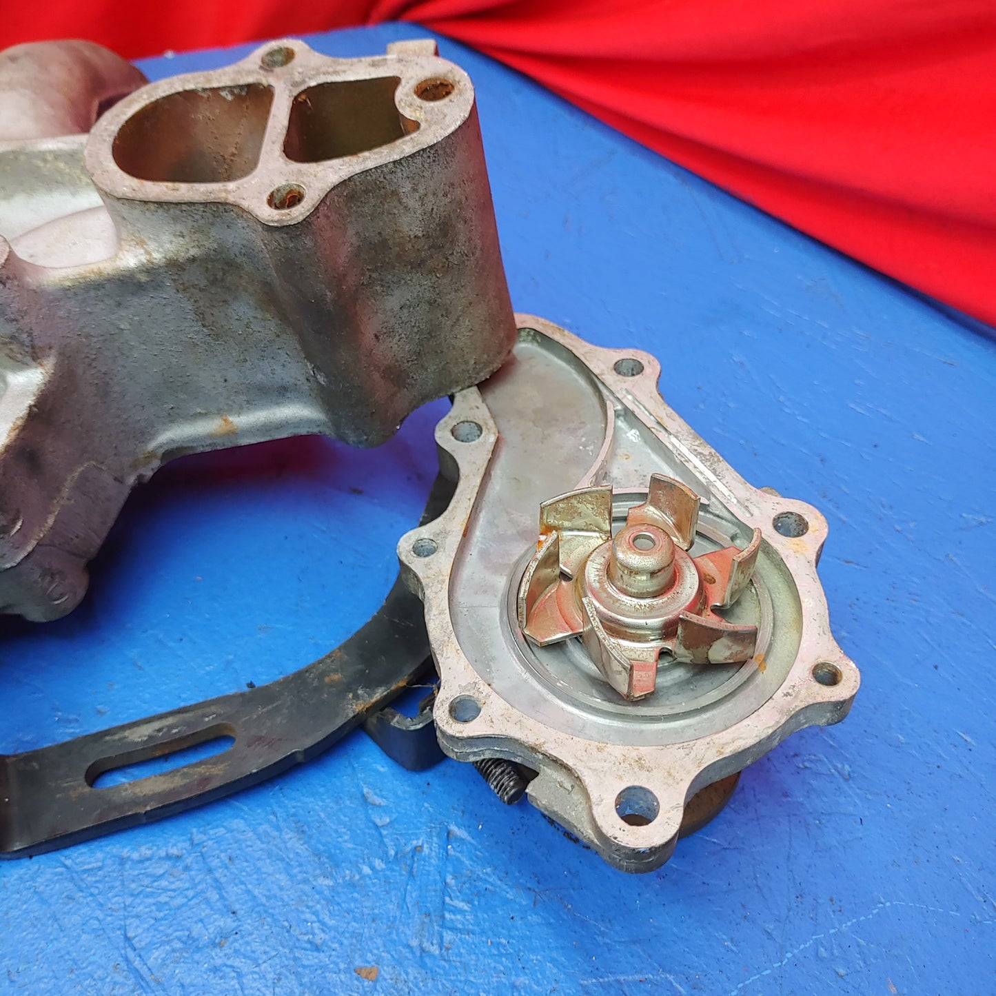Water Pump Housing With Water Pump  RX7 FD FD3S 93 - 02 Mazda SH5B1/15