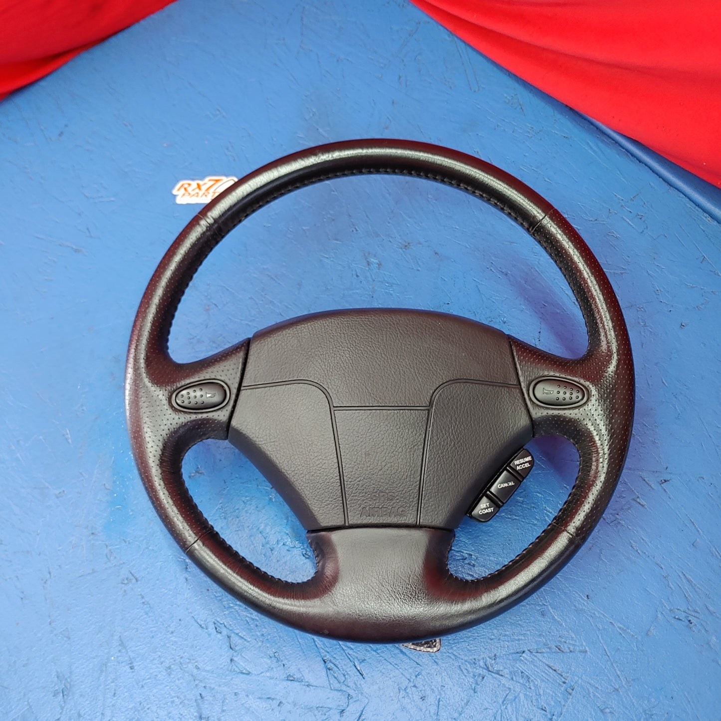 Oem Steering Wheel With Cruise Control Switch  RX7 FD FD3S 93 - 02 Mazda SH5B14/4