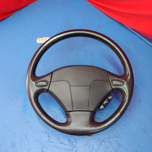 Oem Steering Wheel With Cruise Control Switch  RX7 FD FD3S 93 - 02 Mazda SH5B14/4
