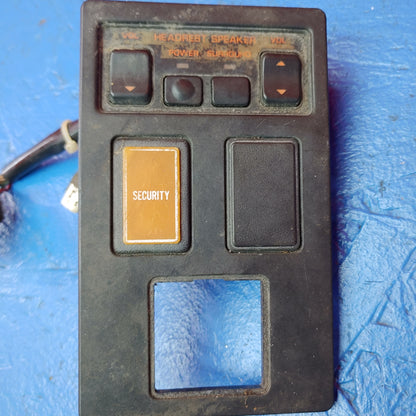 Convertible Center Control Panel  RX7 FC FC3S 86 - 91 Mazda SH5B1/5 - RX7Parts