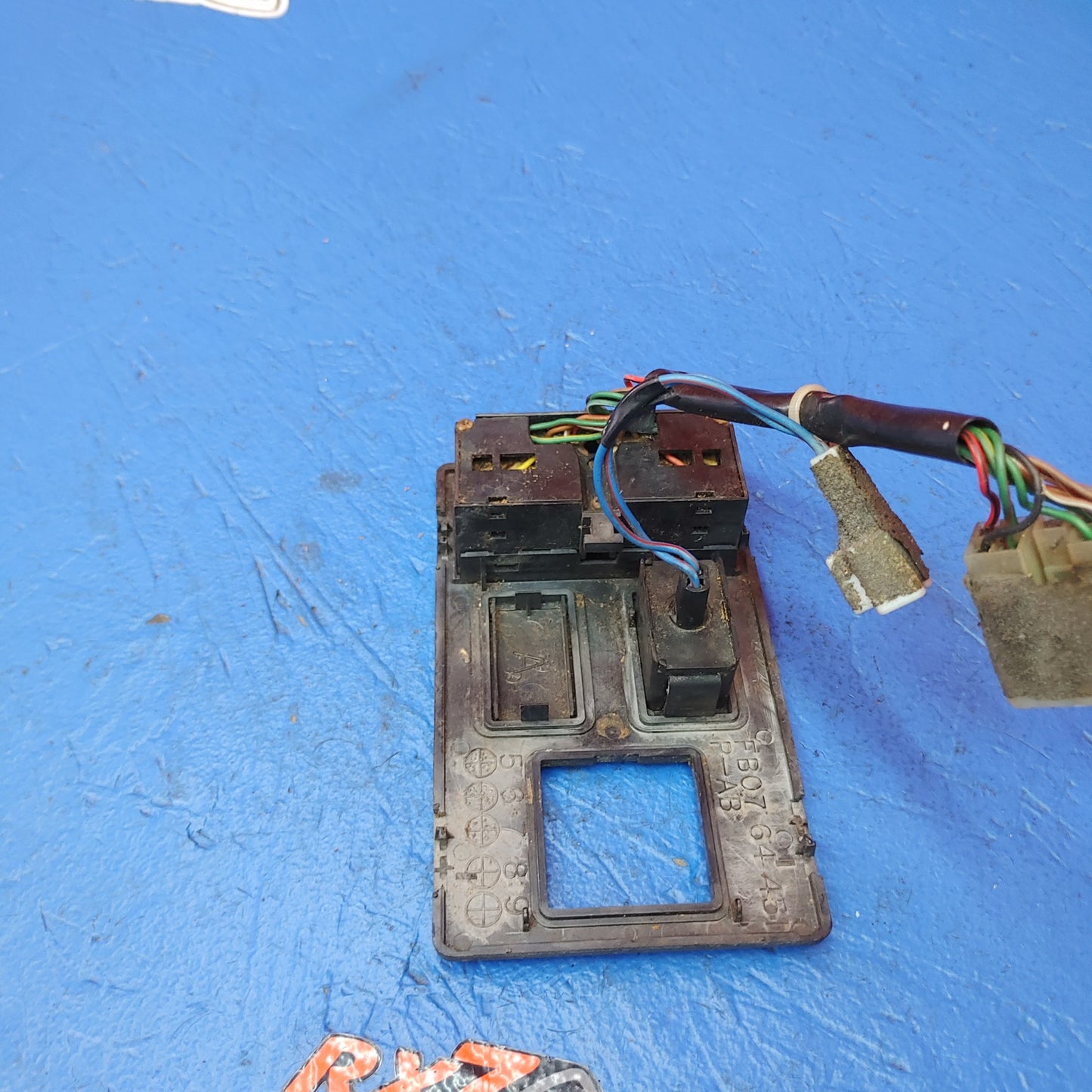 Convertible Center Control Panel  RX7 FC FC3S 86 - 91 Mazda SH5B1/5 - RX7Parts