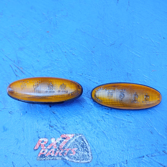 JDM Side Marker Lights Lamps Amber  RX7 FD FD3S 93 - 02 Mazda SH5B20/9