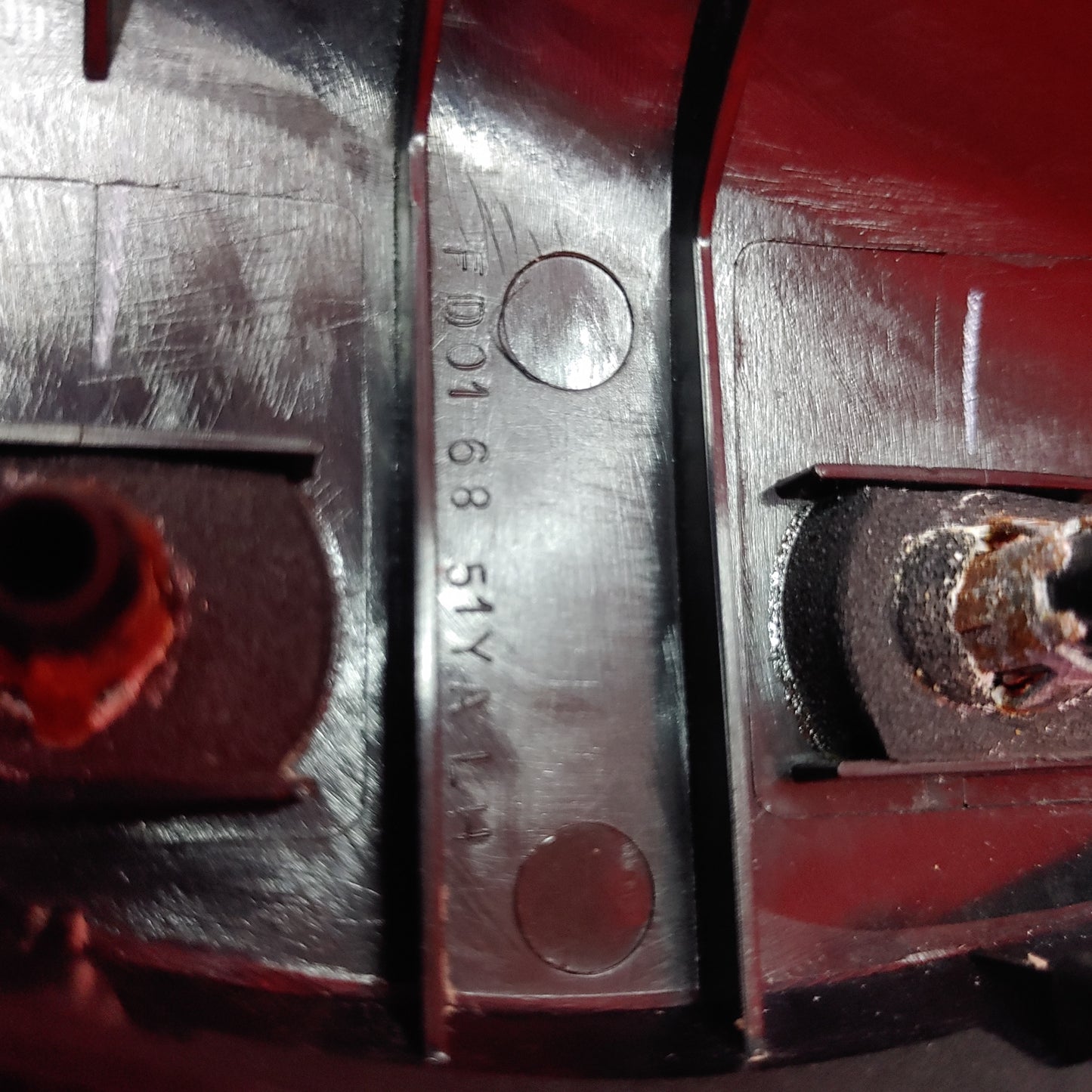 Left Inner Door Handle Cover Corner Trim  RX7 FD FD3S 93 - 02 Mazda SH5B5/2