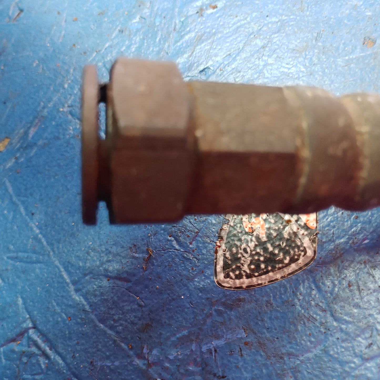 Main Oil Feed Line From Filter Housing to Cooler with Filter Adapter Sandwich Plate  RX7 FD FD3S 93 - 02 Mazda SH6B18/9