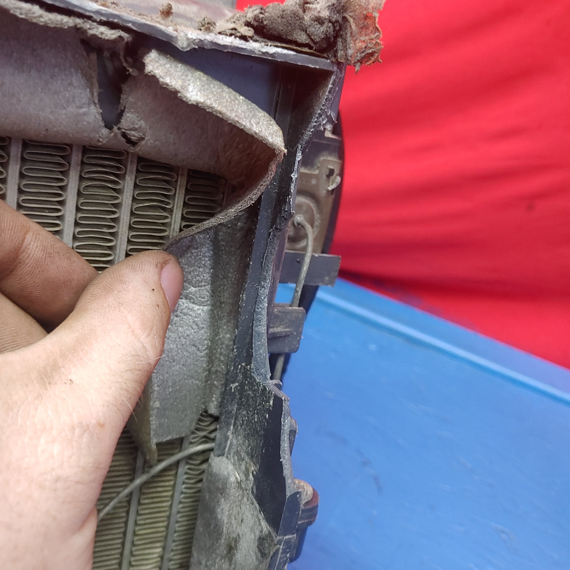 LHD DAMAGED Denso A/C Cooling Evaporator Unit  RX7 FD FD3S 93 - 02 Mazda SH7B7/6 - RX7Parts
