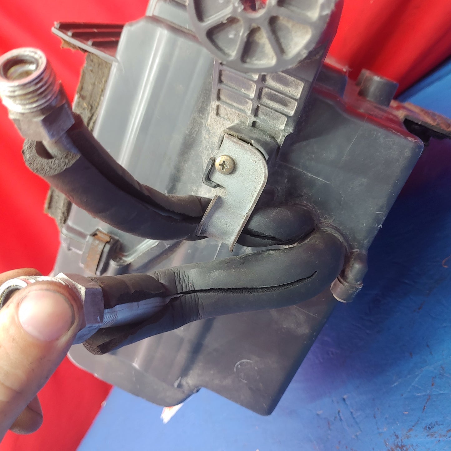 LHD DAMAGED Denso A/C Cooling Evaporator Unit  RX7 FD FD3S 93 - 02 Mazda SH7B7/6 - RX7Parts