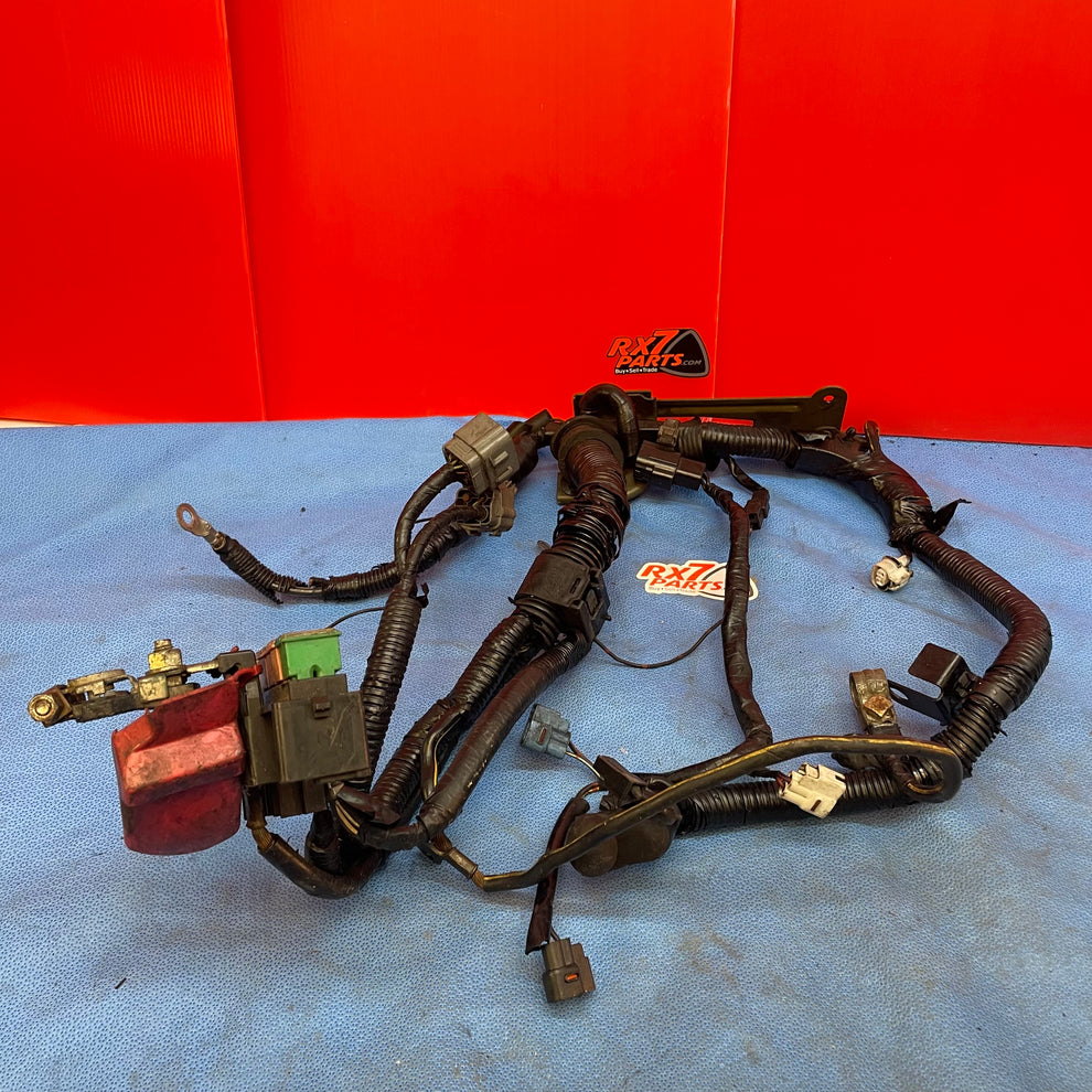 LHD OEM Starter & Charging Wiring Harness RX7 FD FD3S 93 - 95 Mazda S4 ...