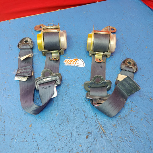 LHD, RHD Pair Of Grey  Seat Belts  RX7 FC FC3S 86 - 91 Mazda S12B13/2