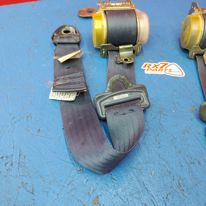 LHD, RHD Pair Of Grey  Seat Belts  RX7 FC FC3S 86 - 91 Mazda S12B13/2