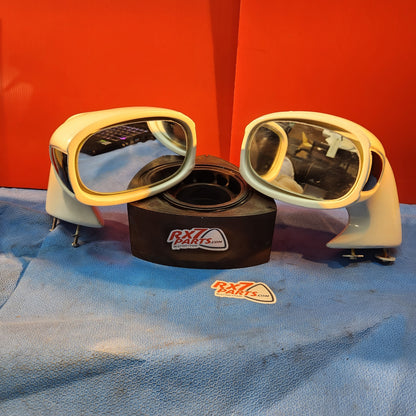 LHD, RHD Veilside Style  FRP VSID FN Wide Body Mirrors Mazda Rx7 FD3S FD S4B17WBM