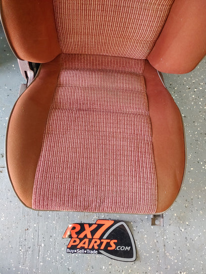 FC Front Right Seat (Red Cloth) FC Mazda Rx7 FC3S FC PFS14