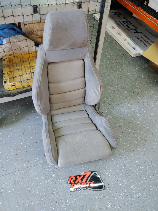 FC Front Left Seat (Grey Cloth) FC Mazda Rx7 FC3S FC PFS12