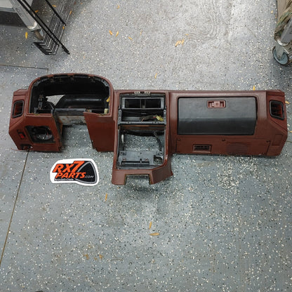 LHD RX7 FC Maroon/Black Dashboard FC Mazda Rx7 FC3S FC DB/7