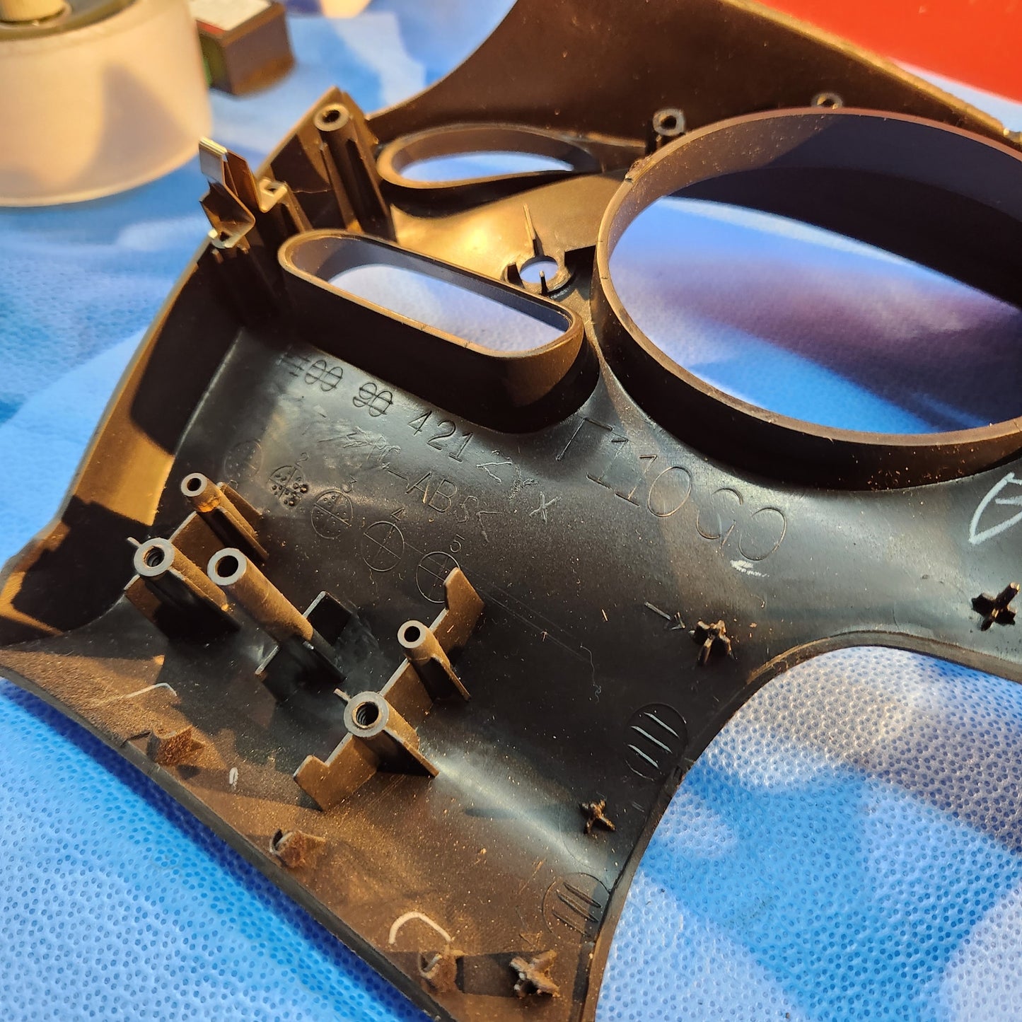 RHD Gauge Cluster Bezel Plastic  F10090421 Mazda Rx7 FD3S FD S4B2CB