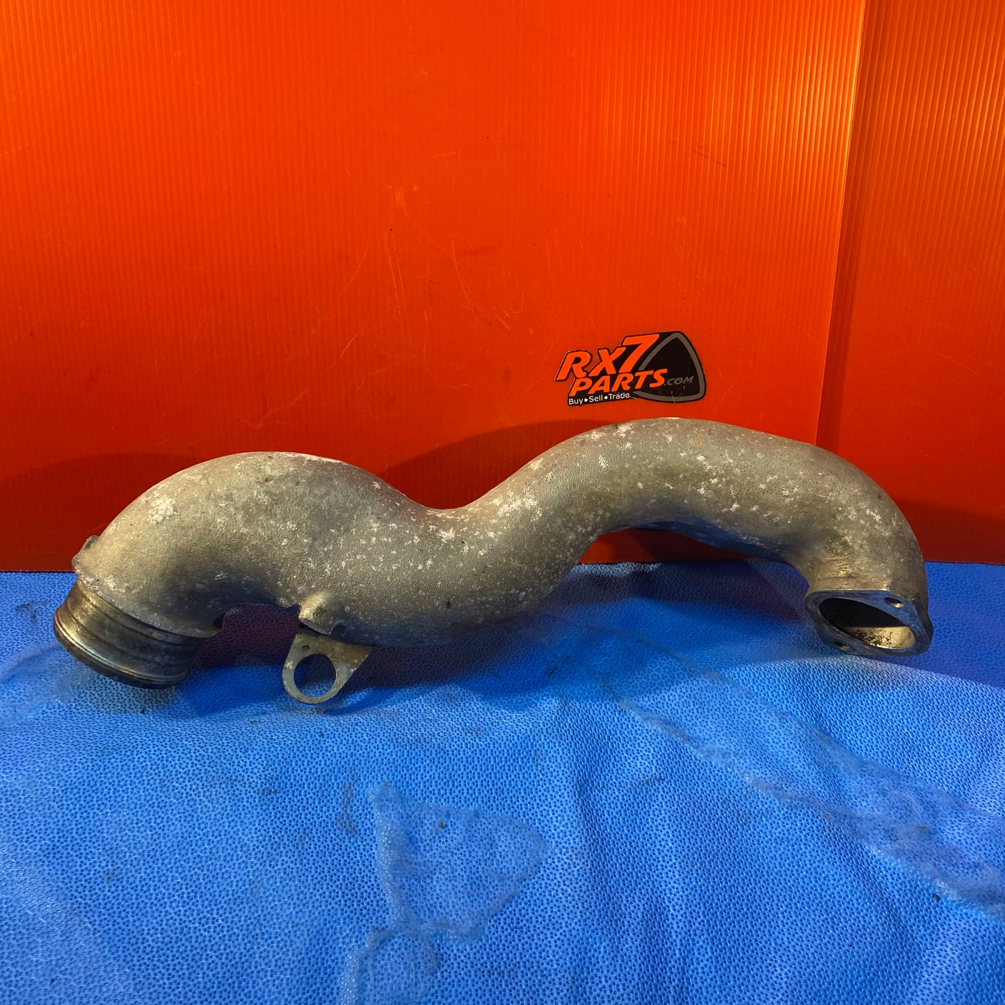 LHD, RHD Rear Turbo 90 Inlet Intake Pipe Aluminum Mazda Rx7 FD3S FD S7 ...