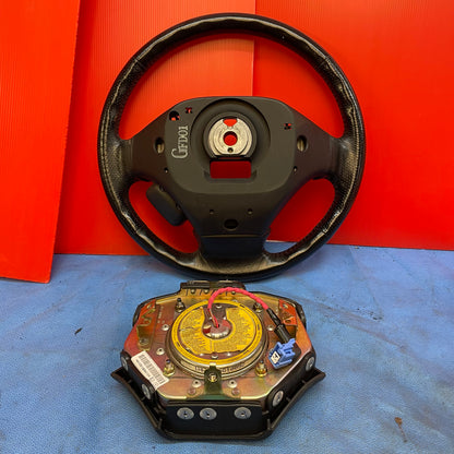 LHD, RHD OEM Steering Wheel with Cruise Control switch  Mazda Rx7 FD3S FD S5B3CCW