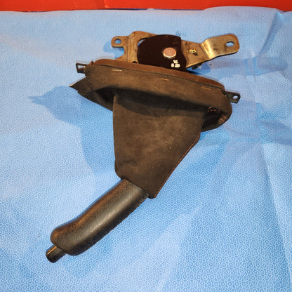 LHD EBrake Handle Brake Aftermarket Suede red stitching   Mazda Rx7 FD3S FD S4B1EBH
